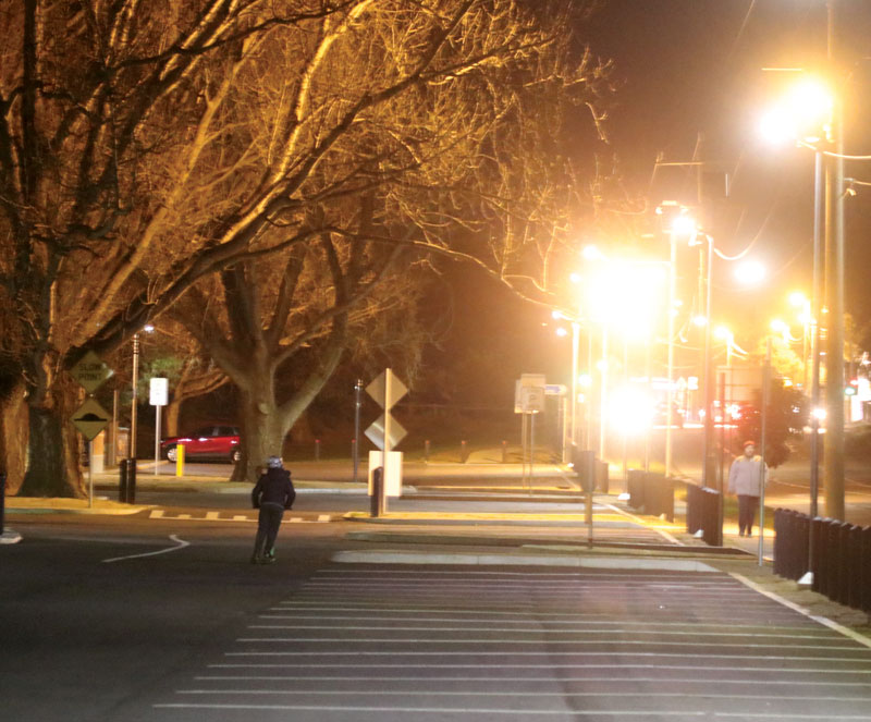 Seaford North Reserve solar lighting
