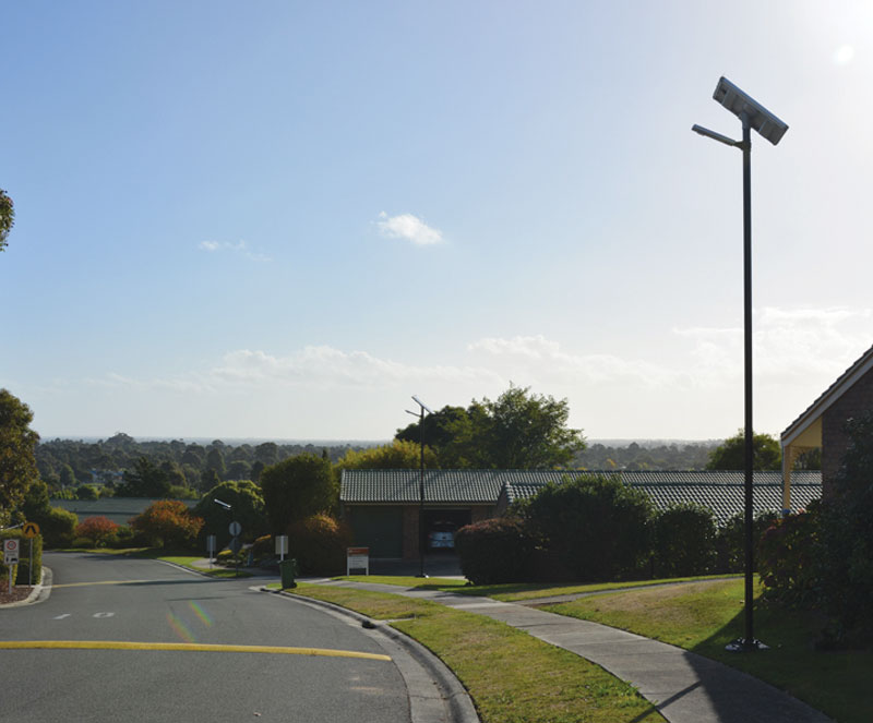 Meadowvale Retirement Village solar lighting