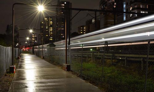 John Whitton Bridge solar lighting