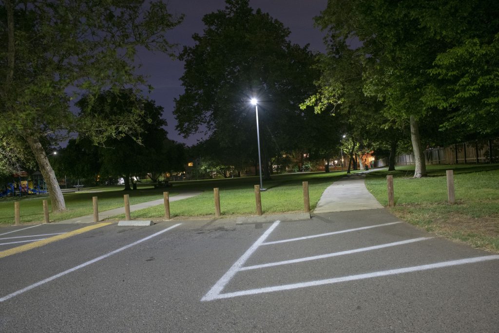 solar park lighting