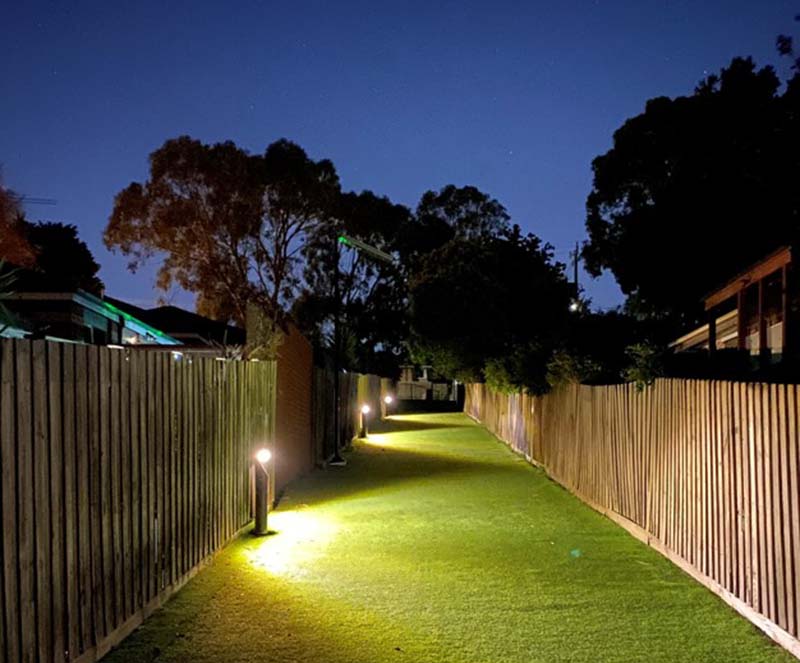 Rangeview Primary School solar bollards