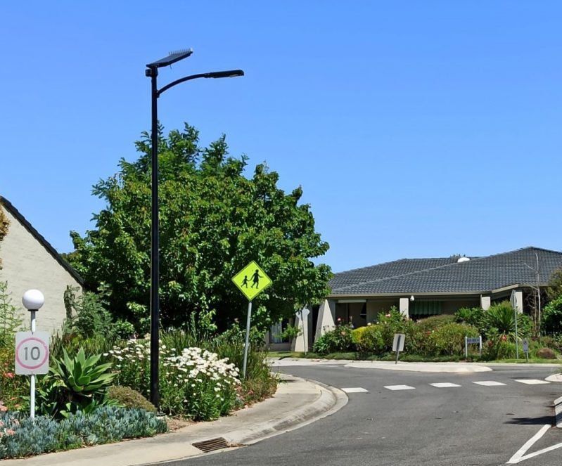 Knox Retirement Village solar lighting