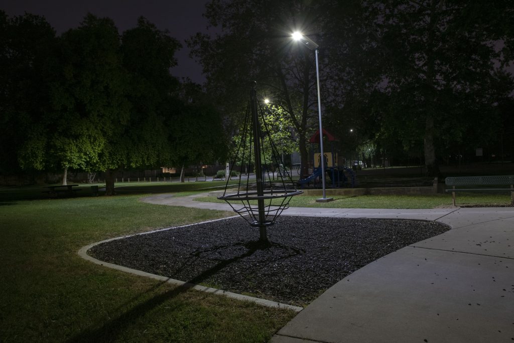 solar park lighting